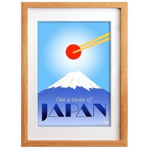 Smag af japansk japansk plakat