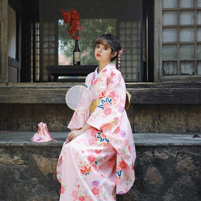Japansk mand kimono kvinde