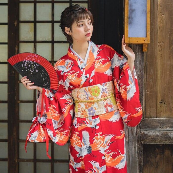 Japansk Kimono Woman - alias Tsuru