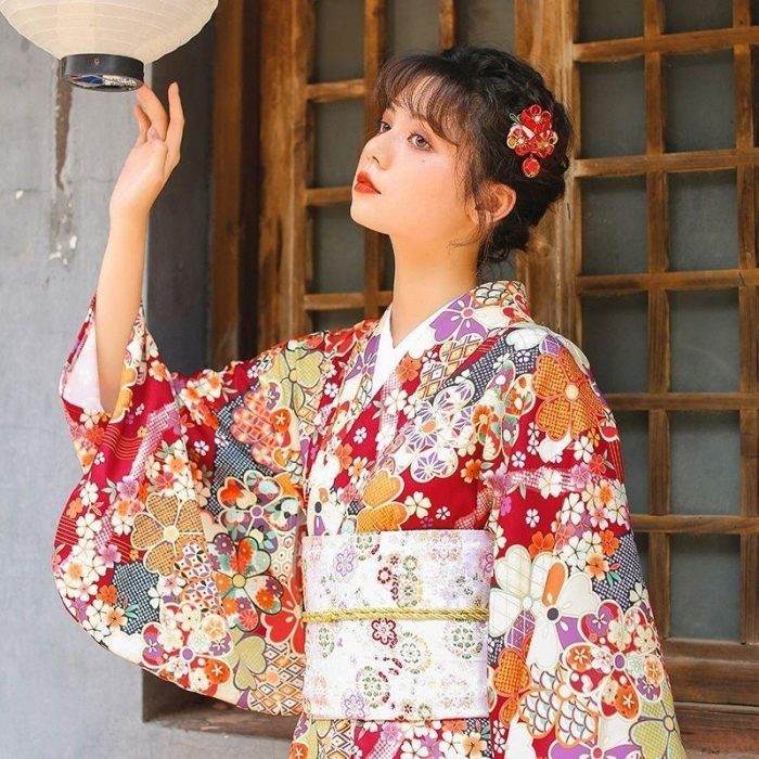 Japansk Kimono Woman - Haru