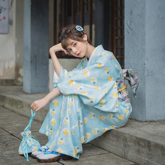 Japansk Kimono Woman - Maru
