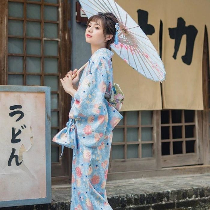 Japansk Kimono Woman - Shunjuu