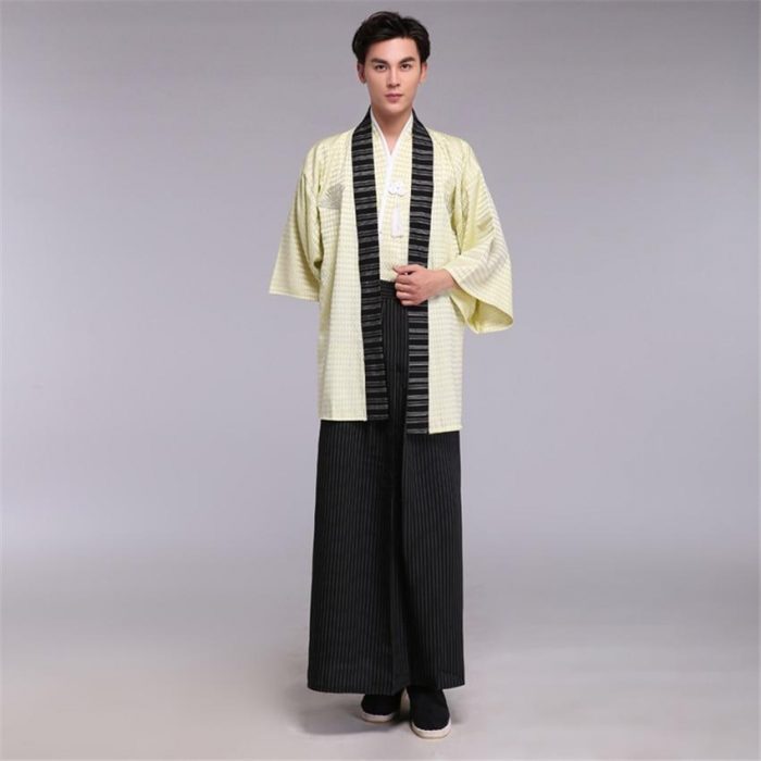 Japansk Kimono traditionel mand