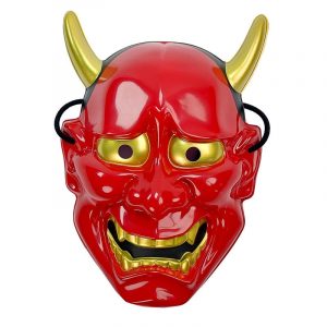 Japansk Hannya Red Mask