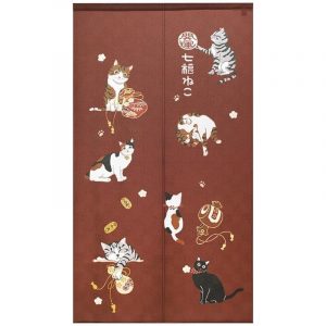 Noren japanske brune katte