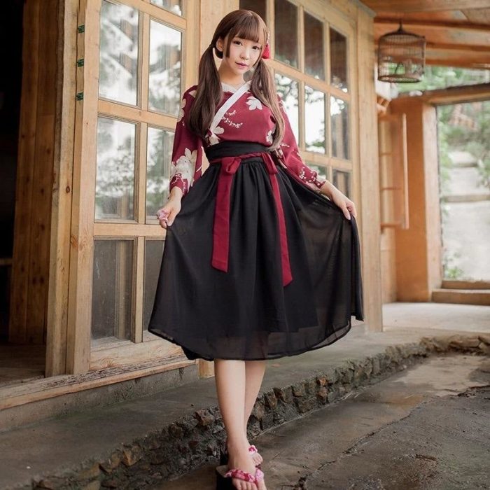 Kort japansk kjole