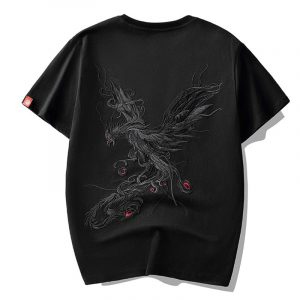 Phoenix japansk t-shirt