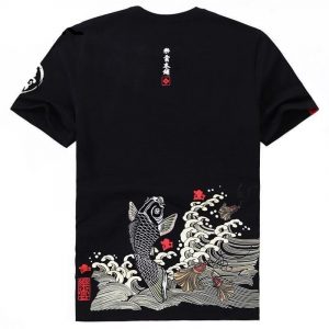 Japansk t-shirt storm sur mer