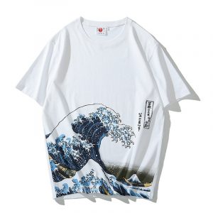 Kanagawa japansk t-shirt