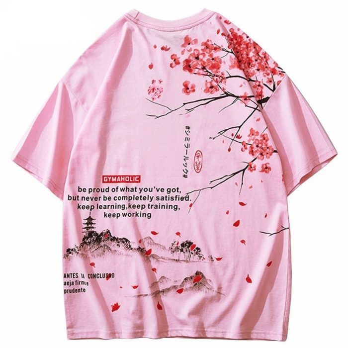 Japansk landskab T-shirt