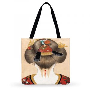 Japansk tote taske Geisha