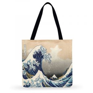 Tote taske den store bølge af Kanagawa