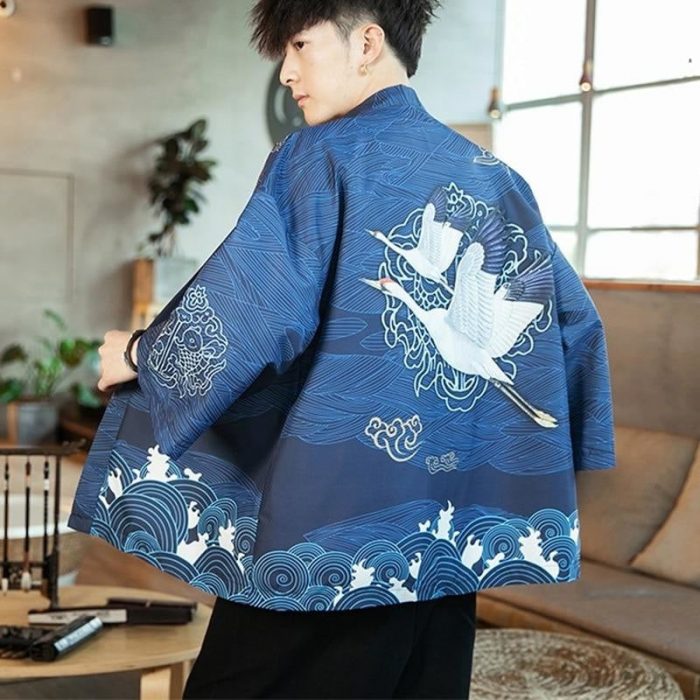 Jiyuu mænds kimono jakke