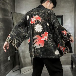 Kingyo mænds kimono jakke