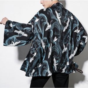 Uzu mænds kimono jakke